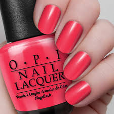 Red OPI Nail Polish