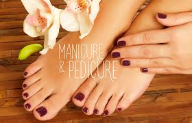 Manicure and pedicures